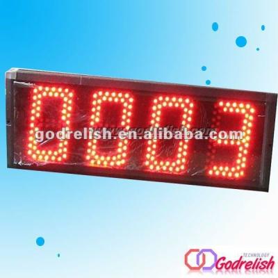 China Plastic Led Display For GS504 Taximeter for sale