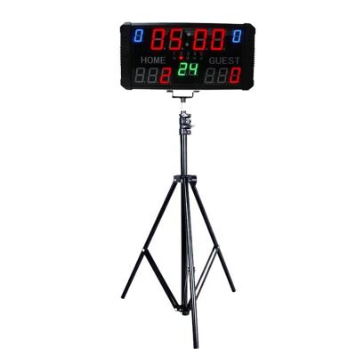 China Indoor High Quality Multifunction Electronic Flash Basketball Scoreboard for sale