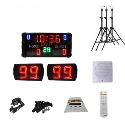 China Big 7 Segment Indoor Simple Green Led Display Module Digital Readout Pendulum P10 Scoreboard for sale