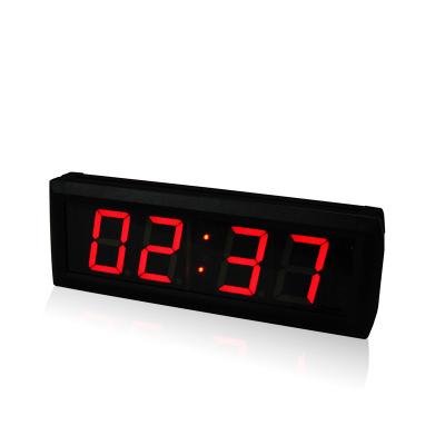 China Home Office Mini Digital Red Modern Led Universal Clock Cheap Wholesale CREATIVE for sale