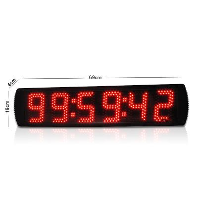 China Multifunctional New Design 6 Digit Gym Timered Countdown Adjustable Remote Led Timer for sale