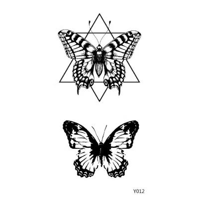 China Temporary Tattoo Stickers Photos Butterfly Paper Tato For Body Decoration for sale