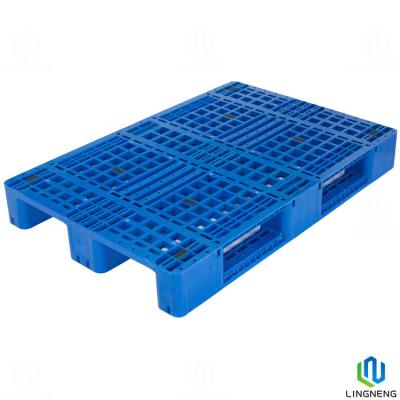 Chine Pallets en plastique légers à quatre voies 1200 x 800 x 150 mm Pallets d'empilement en plastique à vendre