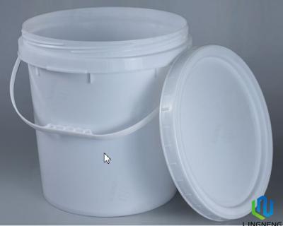 China Assorted Colors Recyclable Plastic Buckets Stackable Custom Logo Varying Capacities for sale