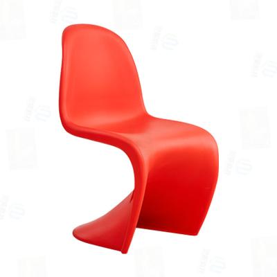 China Ergonomic Recyclable Plastic Panton Chair Plastic Furniture For Modern Indoor Spaces for sale