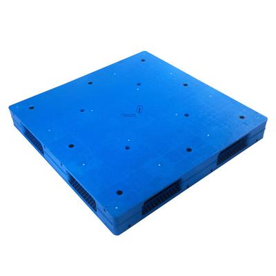 China Flat Double-sided Plastic Forklift Truck Pallet Warehouse Heavy Card Pallet Chemical Special Pad Plastic Tray for sale