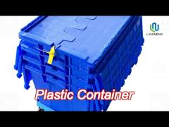 logistics industrial plastic storage containers rectangle for sustainable supply chain