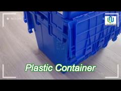 factory plastic moving boxes recyclable stackable plastic storage bins boxes