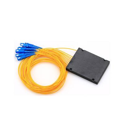 China FTTH FTTX FTTP UPC1: 8 PLC Box Fiber Optic Splitter Single Core Single Mode Splitter for sale