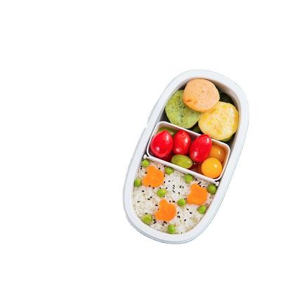 China Hotel Magnetic Absorption Heating Bento Box No Water Injection Heat Insulation Lunch Box Quiet Body Water Heatin for sale