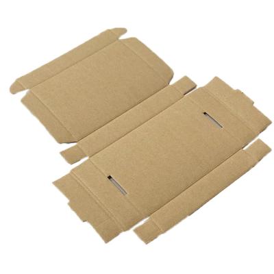 China Recyclable Cheap Factory Empty Kraft Corrugated Cardboard Paper Package Packaging Box Customized Printing for sale