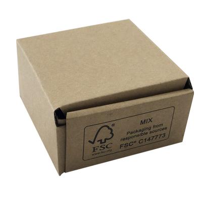 China Recyclable FSC China Manufacture Customized Printing Empty Folding Corrugated Cardboard Paper Parcel Delivery Box for sale