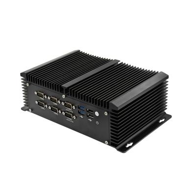 China Intel Core I7-4500U Fanless Embedded Computer 8GB RAM 64GB SSD Mini Desktop PC for sale