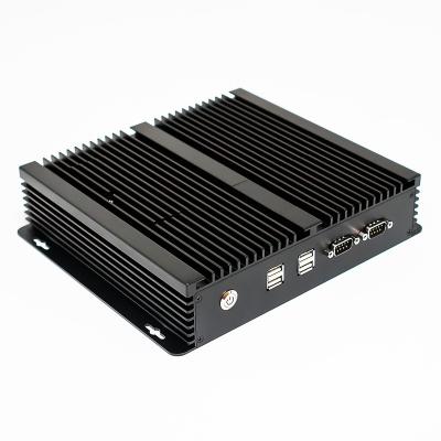 China Kern I3 10110U Fanless Mini- Doppel-Lan Barebone System Mini PC PC-DDR4L SODIMM zu verkaufen