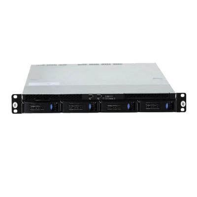 중국 랙마운트 1U 서버 VGA 6 USB 4 SATA 3.0 2 RJ45 LAN 인텔 엑손 E2100 1U 서버 지원 RAID 판매용