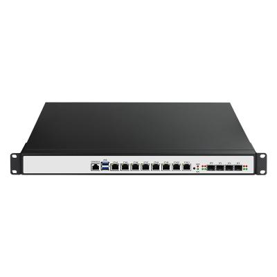 中国 1U Pfsense OS ファイアウォール サーバー PC ネットワーク デバイス 無線ミニPC 4x10G ネットワーク 販売のため