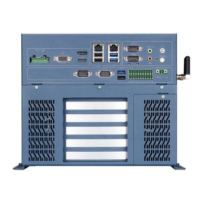 China Industrial Grade Mini Pc Aluminum Chassis Alder Lake-S Series I3 I5 I7 I9 12th 4*COM Rs232 Rs485 PCIE X16 X4 32BIT PCI Mini Computer for sale