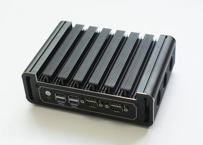 China Fanless Industrial Mini PC Box PC I5-6200U Processor 4GB DDR4 64GB SSD 2 LAN Port for sale