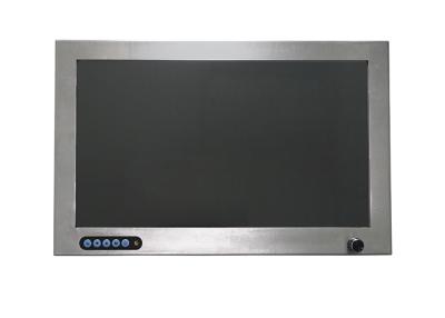 China IP67 waterdichte SS316 15,6“ Industriële LCD Monitor 45W Te koop