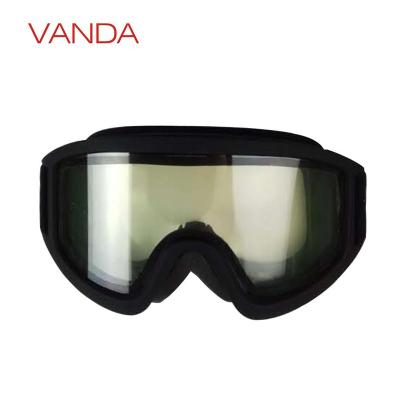 China Safety Windproof Anti Fog Outdoor Goggles Shockproof Anti-UV Anti-polle SKI Cusomized Protect Eyes Shanghai 1000pcs 10555 for sale