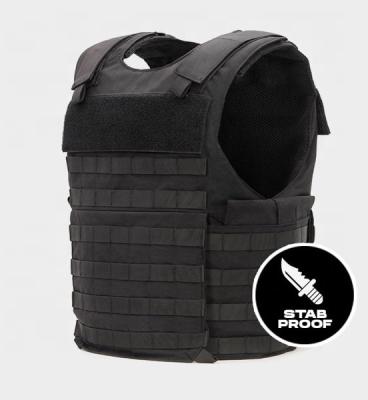 China Vest Black Slash Proof Tactical Vest 	Nylon Ballistic Vest VANDA-V-001 for sale