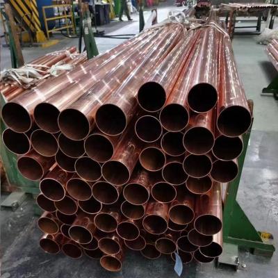 China Hot-selling water tube factory direct ASTMB88 seamless copper type water tube L/M/K 50mm straight annealed copper pipe for liquid transport for sale