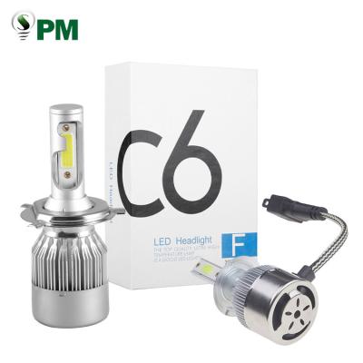 China Aluminum Super Shine Motorcycle Lights Bulb Lamp Led Headlight H4 Motorcycle Lamp Motorcycle Head Lights for sale