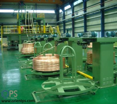 China Factory air return metal continuous casting machine for copper rod for sale