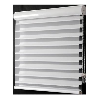 China New Minimalist Style Customized Shangri-La Integral Blinds Zebra Roller Blind Motor For Window for sale