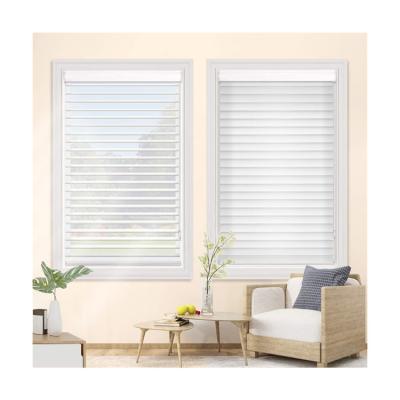 China Manufacturer Wholesale shangrila blinds minimalist kind motorized exterior window blinds for home and office for sale