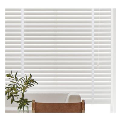 China Hot Selling Customized Minimalist Faux Wood Customized Blind Window Blinds Blackout Blinds For Home And Office for sale