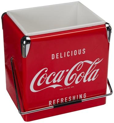 China Sustainable Hot Selling Mini Metal Cooler Box With Handle for sale