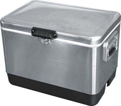 China Viable Steel Cooler 54QT Can with Bottle Opener for sale