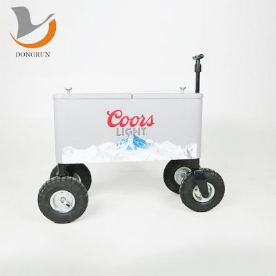 China Large Viable Outdoor Cooler Box For Golf Cart for sale