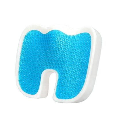 China Anjuny PORTABLE High Quality Coccyx Gel Memory Foam Car Orthopedic Cooling Pad for sale