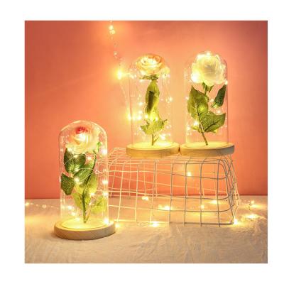 China New Modern Preserved Flower Rose Artificial Flower Gift Wedding Flowers Decoration Rose for sale