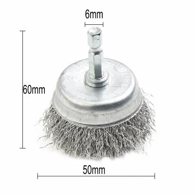 China Cheap Rotary Round Plate Steel Wire Boiler Brush High Standard Steel Wire Brush for sale