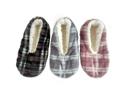 China Indoor Soft Warm Breathable Winter Plush Slippers Floor Women Home Shoes for sale