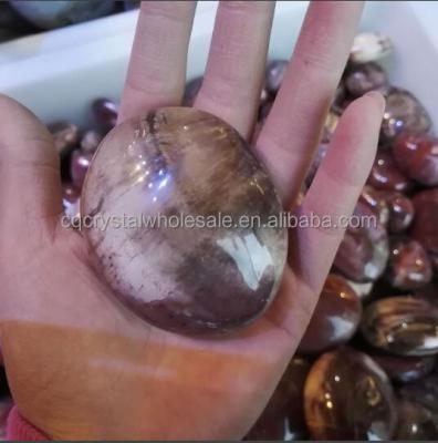 China China Natural Rock Gemstone Palm Crystal Stone For Health for sale