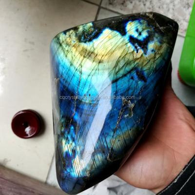 China Wholesale Natural Polished Color Change Labradorite Stone Labradorite Standing Stonesfor Healing for sale