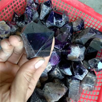 China China Wholesale Natural Amethyst Rock Crystal Quartz Prisms for sale