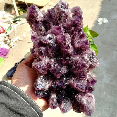 China Amethyst Crystal Cluster Large Amethyst Mineral from China nature beautiful for sale