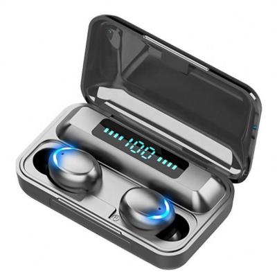 China Built-in Microphone F9-5 F9 Tws Wireless Earphone Sports 8d Wireless Earbuds Waterproof Earbuds for sale