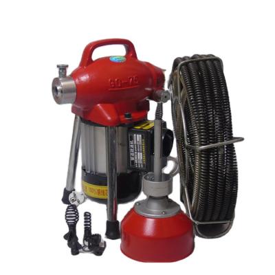 China Automatic Dredge Machine Electric Pipe Dredge Hotels Sewer Tools Professional Clear Toilet Electric Drain Cleaning for sale