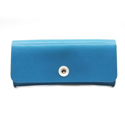 China 2020 New Vintage Recycled Leather Glass Case PU Sunglass Case for sale