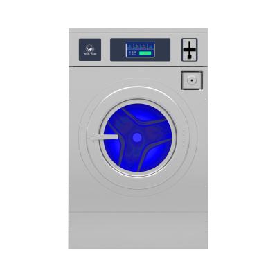 China Critical cleaning/Residue free full automatic industrial 27kg washing machine for hard mounted commercial laundry equipment for sale