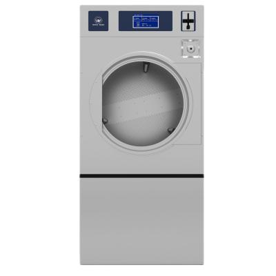 China Single Fully-auto Industrial Laundry Tumble Dryer Coin Operated Laundry Dryer Machine 22kg 815mm*1170mm*1690mm for sale