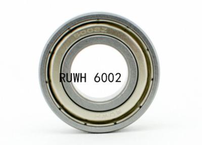 China P1 Precision 15mm 6002 2RS Bearing / 6002ZZ Bearing With Single Row for sale