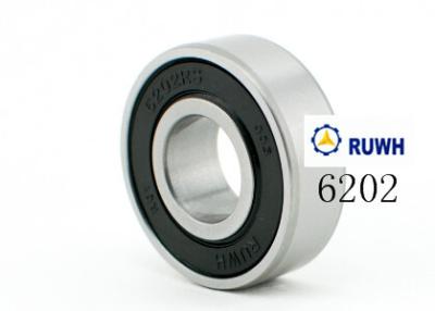 China High speed Miniature 6200 Bearings 2RS , Pump Gcr15 Carbon Steel Ball Bearing for sale