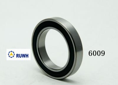 China Industrial Deep Groove Ball Bearing 6000 Series 6009 2RS Bearing P2 / P4 for sale